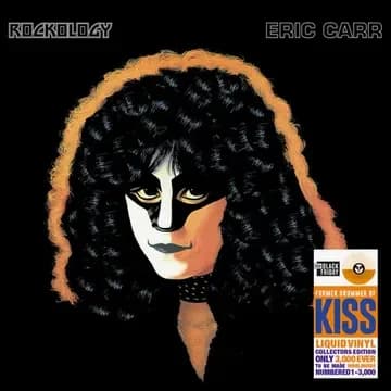 Eric Carr from KISS - Rockology: The Liquid Vinyl Numbered Edition