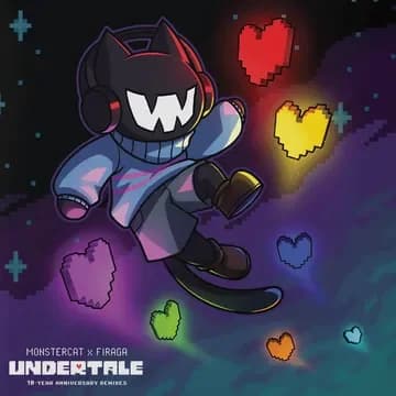 Various Artists from Monstercat and Firaga Records - UNDERTALE (10-Year Anniversary Remixes)